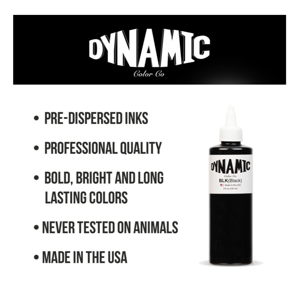 Dynamic (TBK) 8oz – AFicionado Tattoo Supply Co. Ltd.